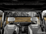 Super ATV|2024+ Polaris Ranger XD 1500|XD 1500 Crew|Rear Poly Windshield