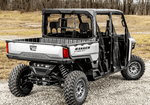 Super ATV|2024+ Polaris Ranger XD 1500|1500 Crew|Sliding Rear Poly Windshield