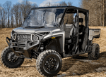 Super ATV|2024+ Polaris Ranger XD 1500|1500 Crew|Scratch Resistant Full Windshield - Poly Super ATV|2024+ Polaris Ranger XD 1500|1500 Crew|Scratch Resistant Full Windshield - Poly