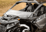 Super ATV Can-am Maverick R Scratch Resistant Half Windshield Super ATV Can-am Maverick R Scratch Resistant Half Windshield