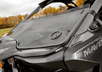Super ATV Can-am Maverick R Scratch Resistant Half Windshield Super ATV Can-am Maverick R Scratch Resistant Half Windshield