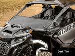 Super ATV Can-am Maverick R Scratch Resistant Half Windshield Super ATV Can-am Maverick R Scratch Resistant Half Windshield
