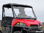 Super ATV|2015+ Polaris Ranger Midsize 500 / 570|Scratch Resistant Flip Up Windshield Super ATV|2015+ Polaris Ranger Midsize 500 / 570|Scratch Resistant Flip Up Windshield