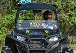 Super ATV|2008+ Polaris RZR 570|800|S 800|XP 900|Half Windshield