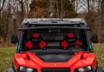 Super ATV Polaris General XP 1000 Scratch Resistant Flip Windshield