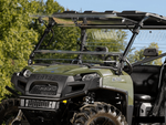Super ATV|2010-2016 Polaris Ranger 800|XP 800|Scratch Resistant Flip Windshield