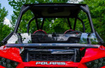 Super ATV Scratch Resistant Flip Down Windshield for Polaris RZR XP Turbo S / 4 Turbo S