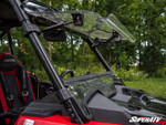 Super ATV Scratch Resistant Flip Up Windshield for Polaris RZR XP Turbo S / S4