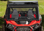 Super ATV|Polaris RZR XP|XP 4|MaxDrive Power Flip Windshield Super ATV|Polaris RZR XP|XP 4|MaxDrive Power Flip Windshield