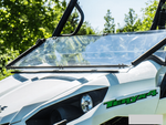 Super ATV|2016+ Kawasaki Teryx 800|800 4|Scratch Resistant Flip Down Windshield