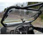 SuperATV Arctic Cat Wildcat Trail Sport Scratch Resistant Flip Windshield SuperATV Arctic Cat Wildcat Trail Sport Scratch Resistant Flip Windshield