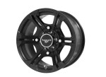 SuperATV Bandit Wheels H-Series Black - BAN-12/7-4/156-HBLK12