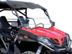 SuperATV CFMoto ZForce 1000 Scratch-Resistant Half Windshield - HWS-CF-ZF800EX-70#HL