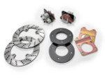 SuperATV Honda Rincon Front Disc Brake Kit - DBK-H-001#AR