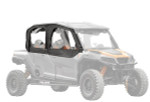 SuperATV Polaris General XP 1000 Primal Soft Cab Enclosure Upper Doors - SE-P-GEN-001#XP