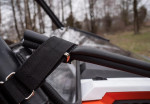 SuperATV Polaris General XP 1000 Scratch Resistant Flip Down Windshield SuperATV Polaris General XP 1000 Scratch Resistant Flip Down Windshield