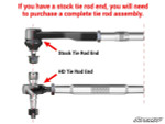 SuperATV Polaris Ranger 1000 Heavy-Duty Tie Rod End Replacement Kit SuperATV Polaris Ranger 1000 Heavy-Duty Tie Rod End Replacement Kit