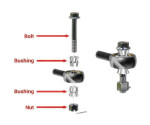 SuperATV Polaris Ranger 800 Heavy Duty Tie Rods SuperATV Polaris Ranger 800 Heavy Duty Tie Rods