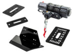 SuperATV Polaris Ranger XP 570 Winch Mounting Plate - 45-WM-P-RAN900-00