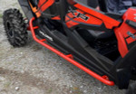 SuperATV Polaris RZR 4 900 Rock Sliding Nerf Bars (Red) SuperATV Polaris RZR 4 900 Rock Sliding Nerf Bars (Red)