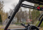 SuperATV Polaris RZR 900 Scratch Resistant Flip Windshield SuperATV Polaris RZR 900 Scratch Resistant Flip Windshield