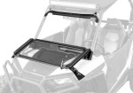 SuperATV Polaris RZR S 1000 Flip Down Glass Windshield - FDGWS-P-RZR1K-01#AB