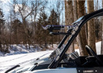 SuperATV Polaris RZR Trail S 1000 Scratch Resistant Flip Windshield SuperATV Polaris RZR Trail S 1000 Scratch Resistant Flip Windshield