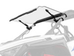 SuperATV Polaris RZR Turbo R Maxdrive Power Flip Windshield - PFWS-P-PROXP-70#AA