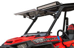 SuperATV Polaris RZR XP 1000 Scratch Resistant Flip Windshield - FWS-P-RZR-1K-001-70