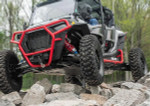 SuperATV Polaris RZR XP Turbo S Sidewinder A-Arms - 1.5" Forward Offset