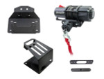 SuperATV Polaris RZR XP Turbo S Winch Mount Plate Kit SuperATV Polaris RZR XP Turbo S Winch Mount Plate Kit