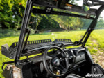 SuperATV Tracker 800SX Scratch-Resistant Flip Windshield