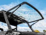 Super ATV|2015+ Polaris Ranger 1000|XP 1000|MaxDrive Power Flip Glass Windshield