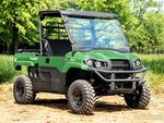 Super ATV|2019+ Kawasaki Mule Pro MX|Scratch Resistant Full Windshield - Poly