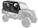 Super ATV|2021+ Yamaha Wolverine RMAX 2|RMAX 4|Primal Soft Cab Enclosure Upper Doors - SE-Y-RMAX-001