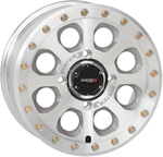 System 3 SB-7 Beadlock 15" UTV Wheel - Matte Black | Matte Titanium | Gloss Machined