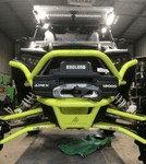 Thumper Fab|2019-2023 Polaris RZR S 900|XP 1000|XP 1000 4|XP Turbo|XP Turbo 4|Extreme Front Winch Bumper