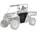 Thumper Fab | 2016+ Can-am Defender | Front Half Doors - TF041701.F