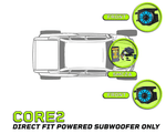 Thumper Fab | Honda Talon | 2019-2024 | 2 Core Audio Kit Thumper Fab | Honda Talon | 2019-2024 | 2 Core Audio Kit