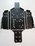 Trail Armor Can Am Commander 800|1000 UHMW Full Skids with Integrated Slider Nerfs
