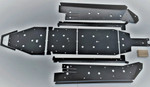 Trail Armor|2022-2024 Polaris RZR Turbo R 4|Full Skids w/ Standard OR Trimmed Sliders - TA012FULLSKID-TURBOR4-SBK