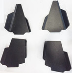 Trail Armor|2016+ Can-am Defender|Defender MAX|iMpact A-Arm Guards - TA011ARMIMP-CAD-BK