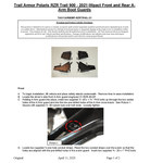 Trail Armor|2021-2025 Polaris RZR Trail|iMpact A-Arm Guards