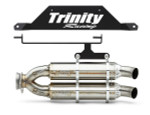 Trinity Racing Polaris RZR Pro R Slip On Stainless Steel Exhaust Trinity Racing Polaris RZR Pro R Slip On Stainless Steel Exhaust
