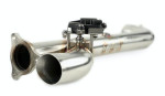 Trinity Racing Polaris RZR Pro XP, Turbo R Side Piece Header Pipe W/ Electronic Cutout - TR-4179HP