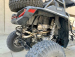 Trinity Racing Polaris RZR Turbo Side Piece Header Pipe W/ Electronic Cutout