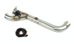 Trinity Racing Polaris RZR Turbo Side Piece Header Pipe W/ Electronic Cutout - TR-4178HP