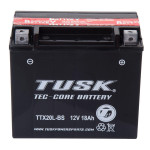 Tusk Tec-Core Battery With Acid TTX20LBS Maintenance-Free