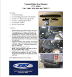 EMP | Yamaha Rhino | 2005-2023 | Rear Bumper EMP | Yamaha Rhino | 2005-2023 | Rear Bumper