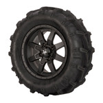 Yamaha Wolverine X2 | X4 MSA M25 Black Wheel and EFX 27" Wheel and Tire Kit